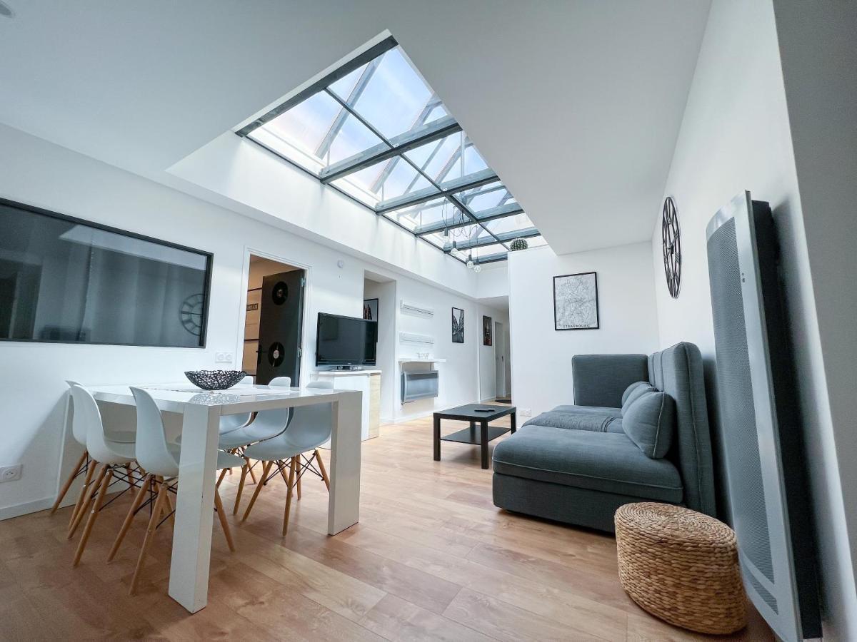 Loft Apaisant Dans Quartier Calme Lägenhet Strasbourg Exteriör bild